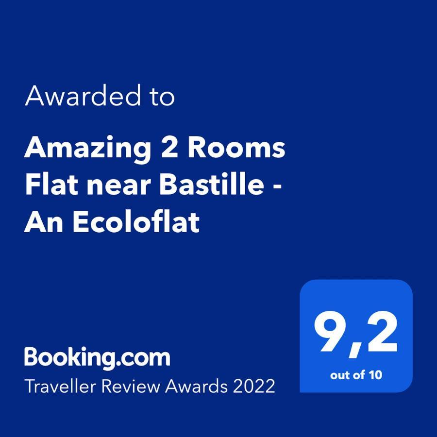 Amazing 2 Rooms Flat Near Bastille - An Ecoloflat ปารีส ภายนอก รูปภาพ