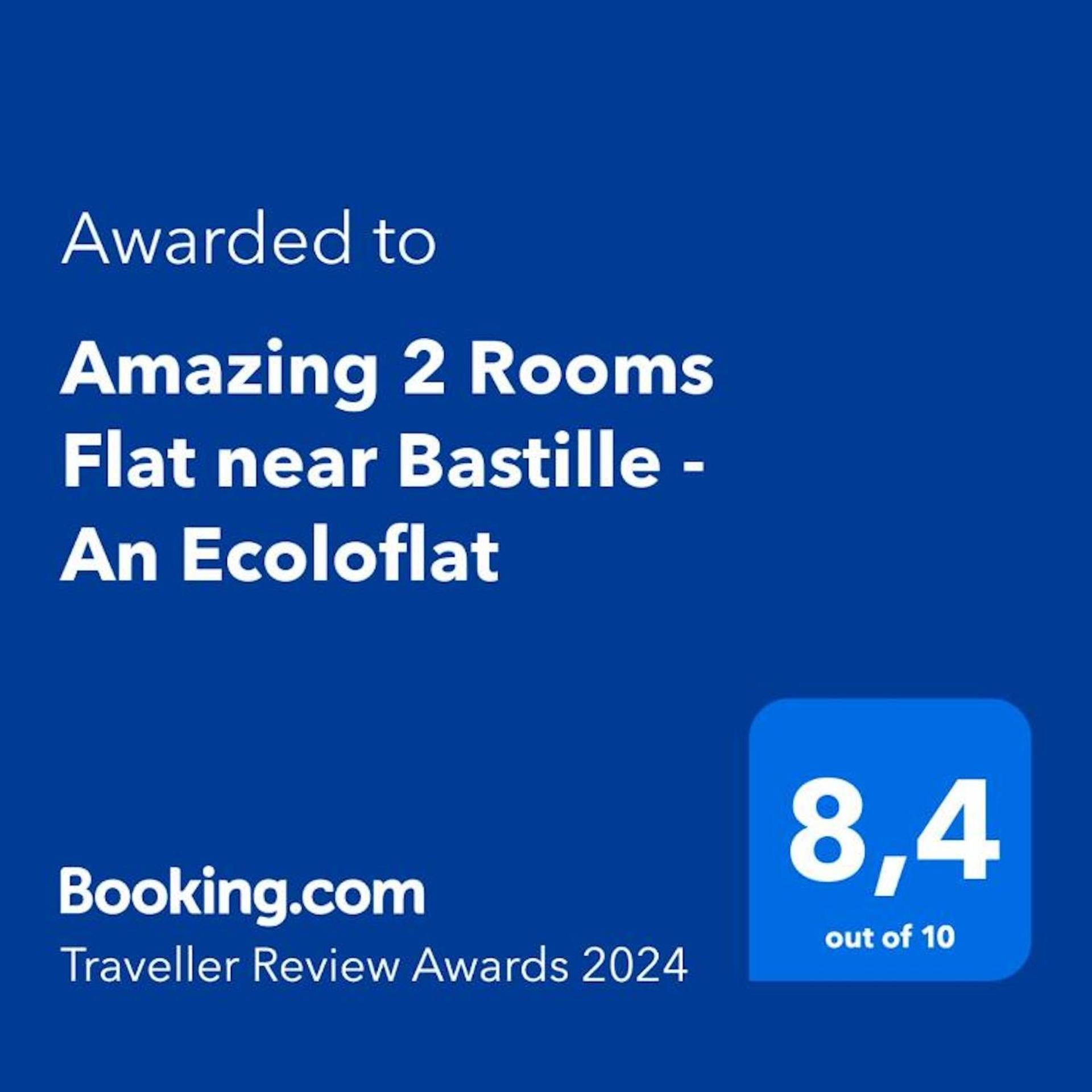 Amazing 2 Rooms Flat Near Bastille - An Ecoloflat ปารีส ภายนอก รูปภาพ